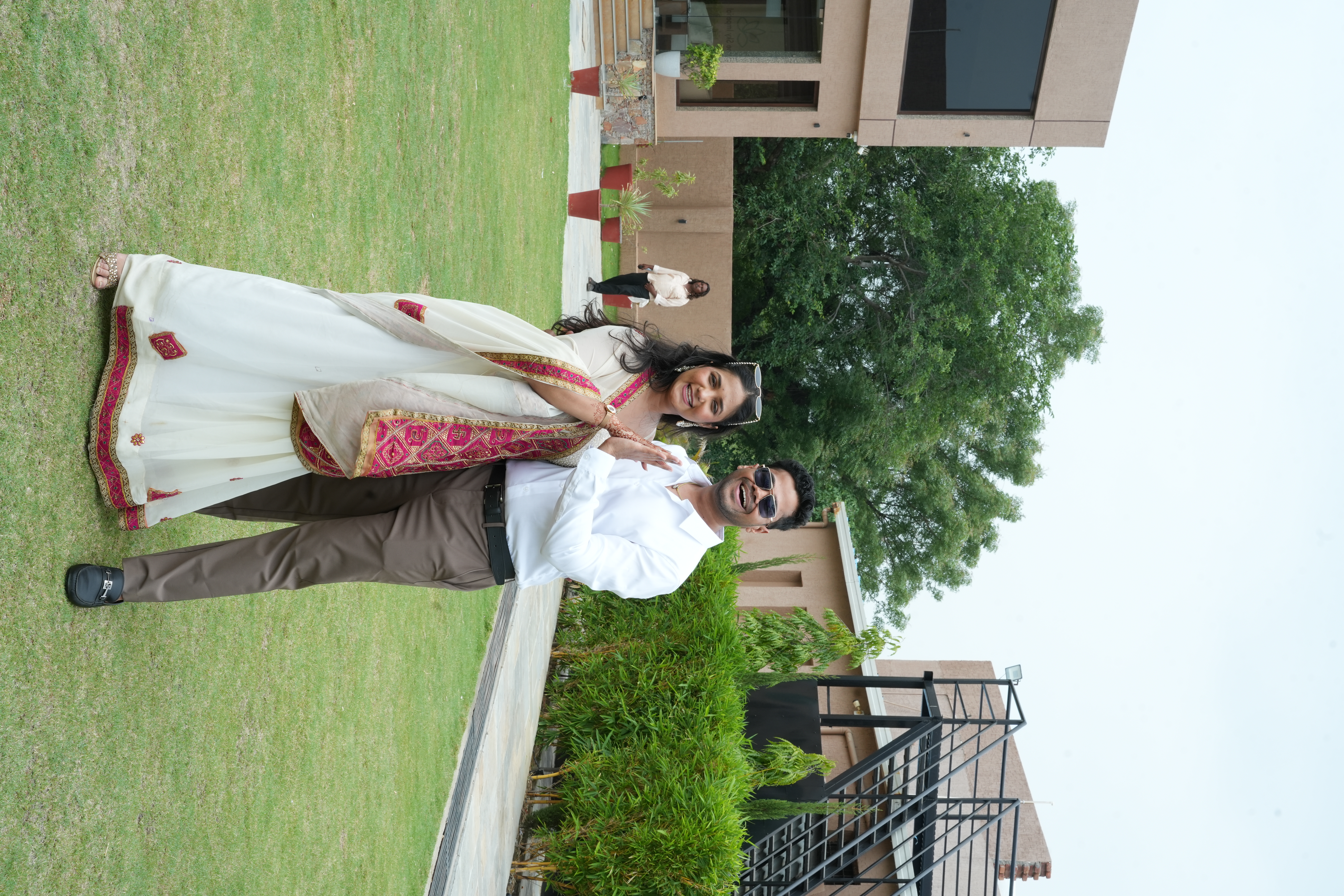 The couple together